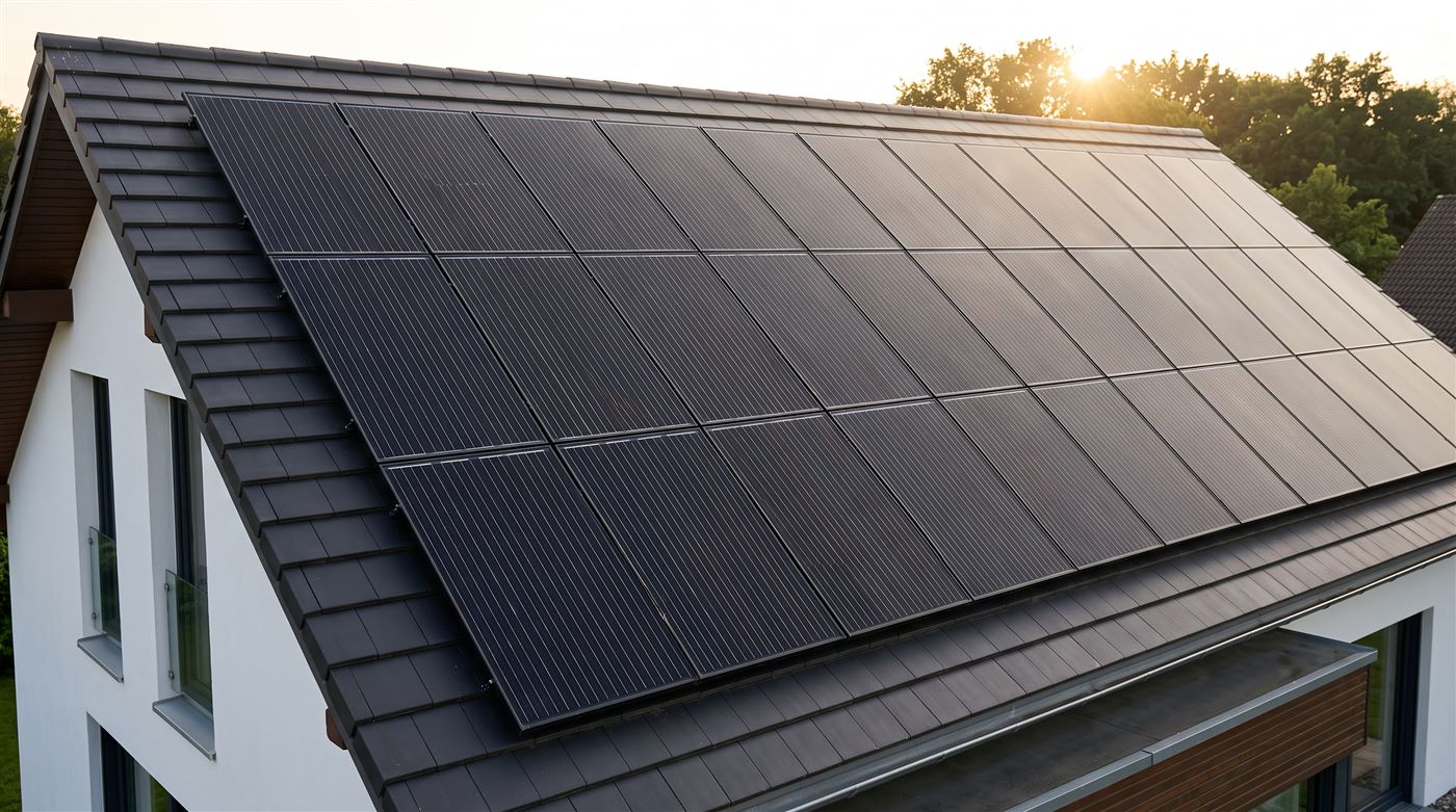 Solarna elektrana na krovu obiteljske kuće